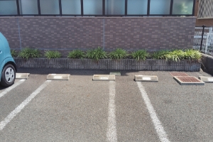 駐車場・外周清掃