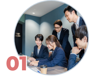 チームで支え合う安心の環境